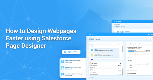 designing webpages faster using salesforce
