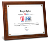 RoyalCyber- CIO 2015 Certificate
