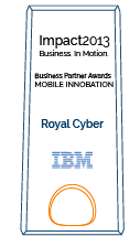 Business Partner Awards - Royal Cyber Inc