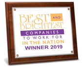 2019 Best and Brightest Companies to Work For in the Nation